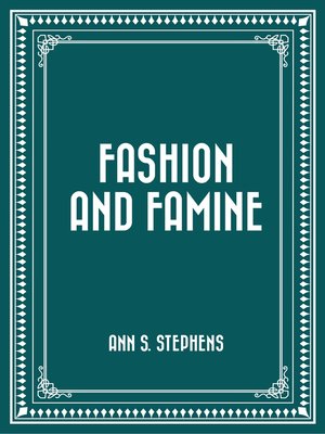 cover image of Fashion and Famine